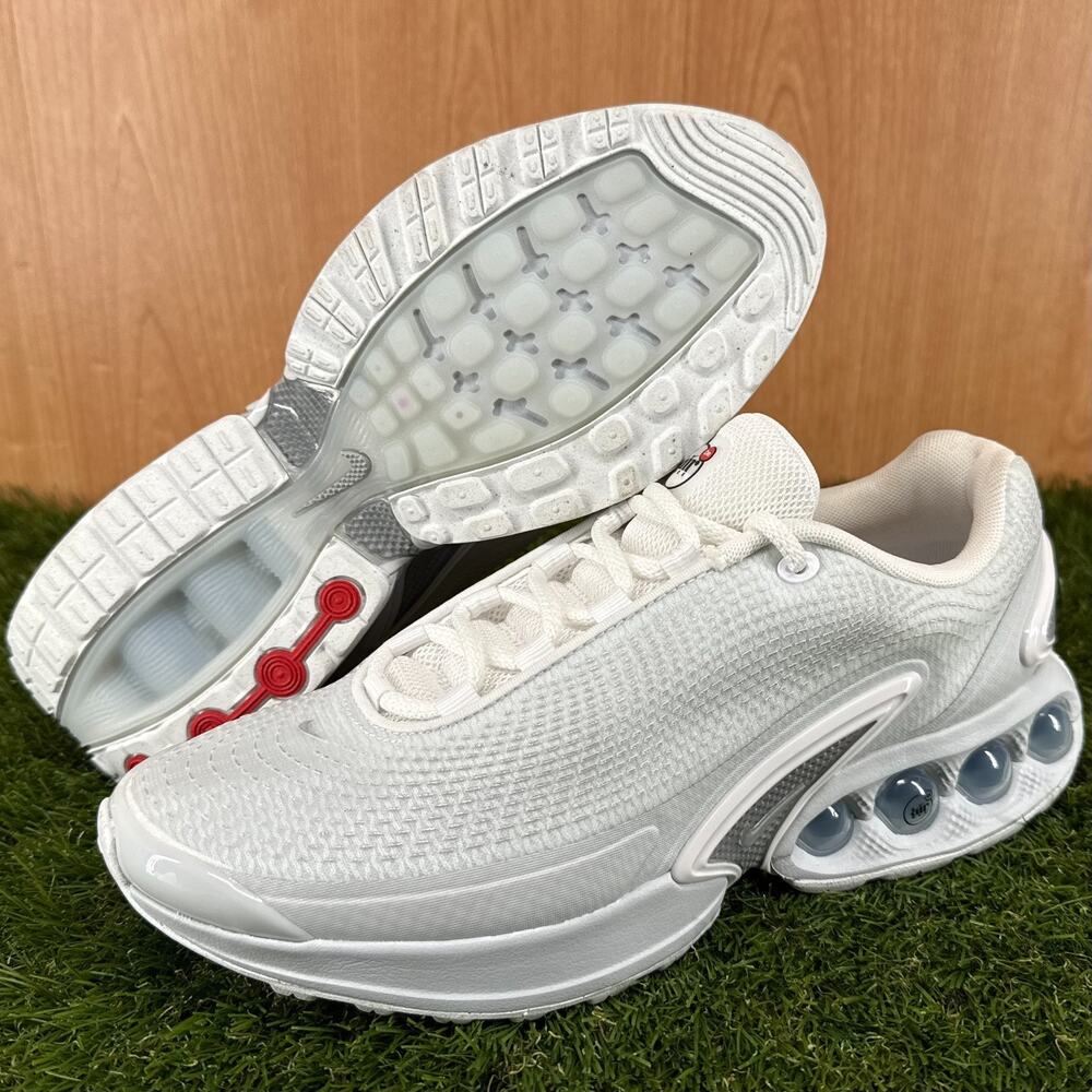 Nike Air Max Dn White Pure Platinum Lifestyle Shoes FJ3145-100 Women's Size 9